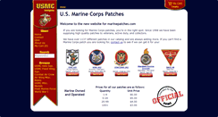 Desktop Screenshot of marinepatches.com